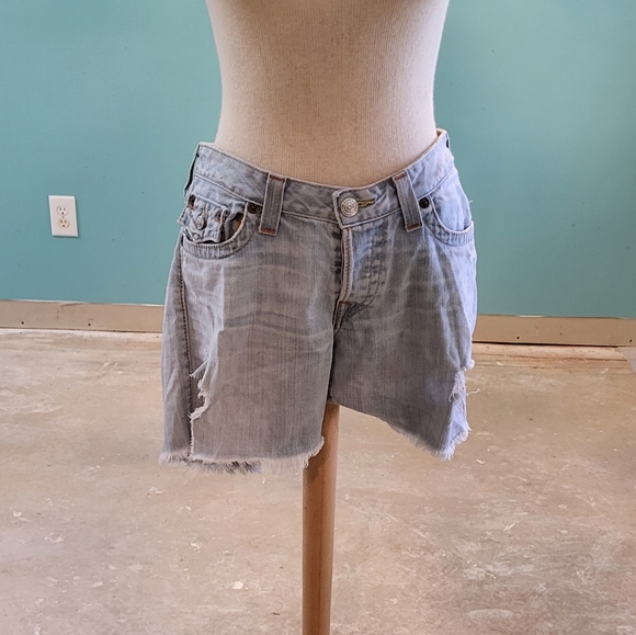 True Religion Denim - Sexy True Religion Cut-off Denim Shorts